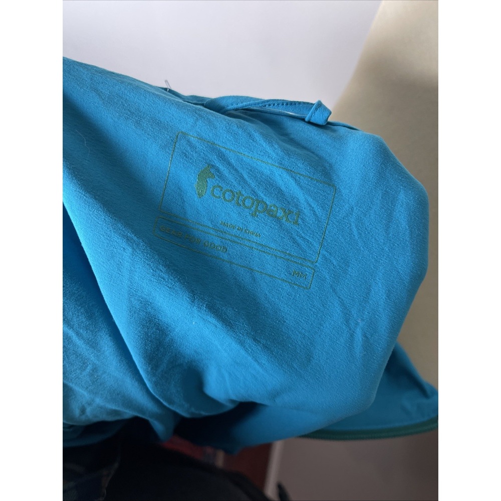 Mens Cotopaxi Blue‎ Viento Travel Jack Zip-up Hoodie Medium M - Picture 10 of 11